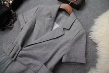 画像をギャラリービューアに読み込む, 【青山なぎさ 様ご着用】ライトグレートラッドワンピース