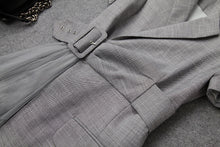 画像をギャラリービューアに読み込む, 【青山なぎさ 様ご着用】ライトグレートラッドワンピース