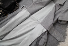 画像をギャラリービューアに読み込む, 【青山なぎさ 様ご着用】ライトグレートラッドワンピース