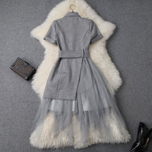 画像をギャラリービューアに読み込む, 【青山なぎさ 様ご着用】ライトグレートラッドワンピース