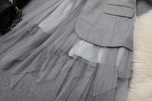 画像をギャラリービューアに読み込む, 【青山なぎさ 様ご着用】ライトグレートラッドワンピース