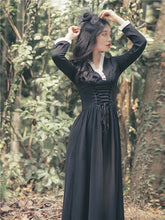 画像をギャラリービューアに読み込む, コルセットブラックミモレワンピース