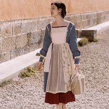 画像をギャラリービューアに読み込む, 【神宿 塩見きら 様、山田麻莉奈 様ご着用】カントリー パッチワーク フレアワンピース