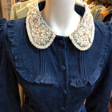 画像をギャラリービューアに読み込む, 【日向坂46 富田鈴花 様ご購入】レース丸襟ロングワンピース