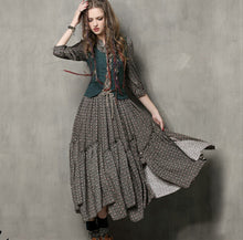 画像をギャラリービューアに読み込む, ウエストガール ロングワンピース