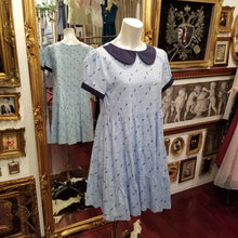 画像をギャラリービューアに読み込む, ウエスト紐付き 丸襟 ティアードミニワンピース