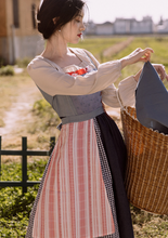 画像をギャラリービューアに読み込む, 【芝崎典子様、梅澤めぐ様 ご着用】エプロン バンダナ付き フェアリーテール ワンピース