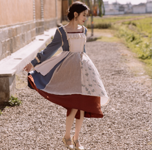 画像をギャラリービューアに読み込む, 【神宿 塩見きら 様、山田麻莉奈 様ご着用】カントリー パッチワーク フレアワンピース