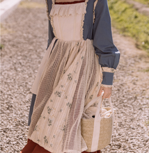 画像をギャラリービューアに読み込む, 【神宿 塩見きら 様、山田麻莉奈 様ご着用】カントリー パッチワーク フレアワンピース