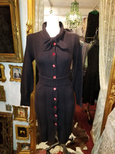 画像をギャラリービューアに読み込む, フロントボタンウエストバンドニットワンピース