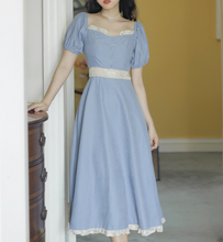 画像をギャラリービューアに読み込む, シースルーレース ハイウエストワンピース