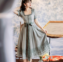 画像をギャラリービューアに読み込む, 【凩めの様 ご着用】モスグレー ドーリーワンピース