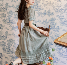 画像をギャラリービューアに読み込む, 【凩めの様 ご着用】モスグレー ドーリーワンピース
