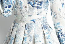 画像をギャラリービューアに読み込む, プリント柄ワンピース
