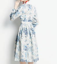 画像をギャラリービューアに読み込む, プリント柄ワンピース