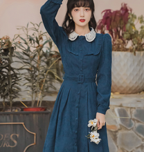 画像をギャラリービューアに読み込む, 【日向坂46 富田鈴花 様ご購入】レース丸襟ロングワンピース