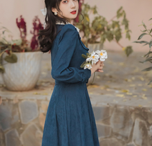 画像をギャラリービューアに読み込む, 【日向坂46 富田鈴花 様ご購入】レース丸襟ロングワンピース