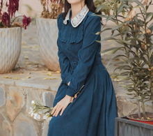 画像をギャラリービューアに読み込む, 【日向坂46 富田鈴花 様ご購入】レース丸襟ロングワンピース