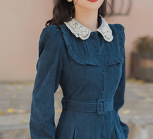 画像をギャラリービューアに読み込む, 【日向坂46 富田鈴花 様ご購入】レース丸襟ロングワンピース