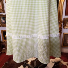 画像をギャラリービューアに読み込む, 【凩めの様 ご着用】ギンガムチェック レース袖 スクエアネック ワンピース