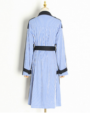 画像をギャラリービューアに読み込む, バイカラーストライプコート