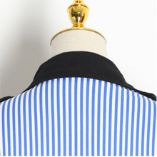 画像をギャラリービューアに読み込む, バイカラーストライプコート