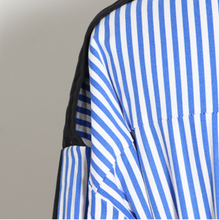 画像をギャラリービューアに読み込む, バイカラーストライプコート
