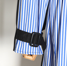 画像をギャラリービューアに読み込む, バイカラーストライプコート