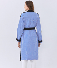 画像をギャラリービューアに読み込む, バイカラーストライプコート