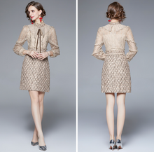 画像をギャラリービューアに読み込む, 【神宿 塩見きら 様ご着用】エクリュレースフリルワンピース