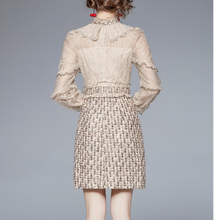 画像をギャラリービューアに読み込む, 【神宿 塩見きら 様ご着用】エクリュレースフリルワンピース