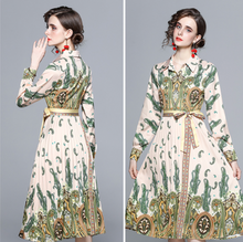 画像をギャラリービューアに読み込む, 【小清水亜美様 ご着用】エスニックオーナメント柄ワンピース