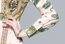 画像をギャラリービューアに読み込む, 【小清水亜美様 ご着用】エスニックオーナメント柄ワンピース