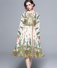 画像をギャラリービューアに読み込む, 【小清水亜美様 ご着用】エスニックオーナメント柄ワンピース