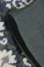 画像をギャラリービューアに読み込む, ダークグリーン切り替えオーナメント柄ワンピース