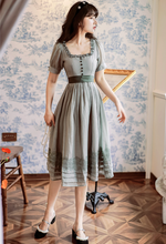 画像をギャラリービューアに読み込む, 【凩めの様 ご着用】モスグレー ドーリーワンピース