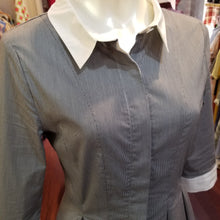 画像をギャラリービューアに読み込む, 【残り1点】グレー シャツワンピース