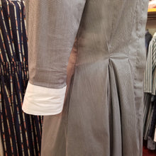 画像をギャラリービューアに読み込む, 【残り1点】グレー シャツワンピース