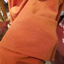 画像をギャラリービューアに読み込む, レトロオレンジ オフショルワンピース