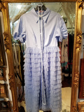 画像をギャラリービューアに読み込む, クリアベルト付き ティアードレース ボリュームワンピース