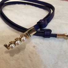 画像をギャラリービューアに読み込む, 残り1点【神宿 羽島めい様ご着用】ベルト付き ネイビードットフリルワンピース