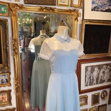 画像をギャラリービューアに読み込む, 【高田もも様 ご着用】デコルテシースルー 襟付きワンピース