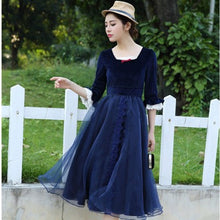 画像をギャラリービューアに読み込む, オーガンジーフレアボリュームワンピース