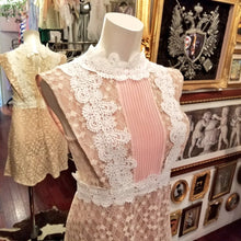 画像をギャラリービューアに読み込む, レースデザイン エレガント ノースリーブミニドレス