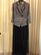 画像をギャラリービューアに読み込む, 【中川翔子様 ご着用】ジャケットチュールドッキングワンピース