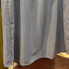 画像をギャラリービューアに読み込む, ネイビー オフショルレース ギンガムチェック ワンピース