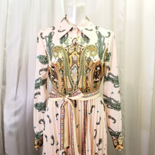 画像をギャラリービューアに読み込む, 【小清水亜美様 ご着用】エスニックオーナメント柄ワンピース