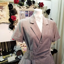 画像をギャラリービューアに読み込む, 【青山なぎさ 様ご着用】ライトグレートラッドワンピース