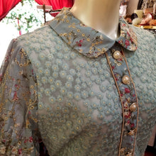 画像をギャラリービューアに読み込む, 【渡邉心結様 ご着用】小花柄レースワンピース