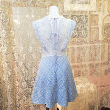 画像をギャラリービューアに読み込む, レースデザイン エレガント ノースリーブミニドレス